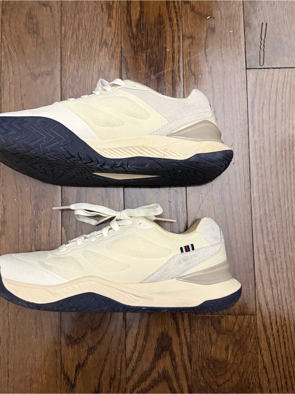 Filson Cream and Black Men's Low-Top Sneakers